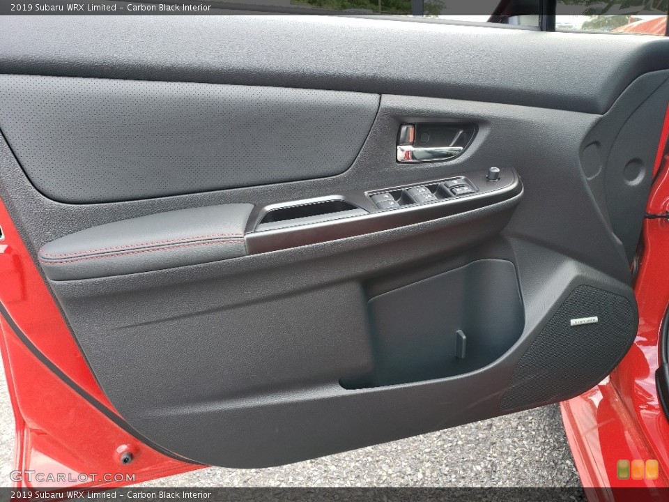 Carbon Black Interior Door Panel for the 2019 Subaru WRX Limited #133733300