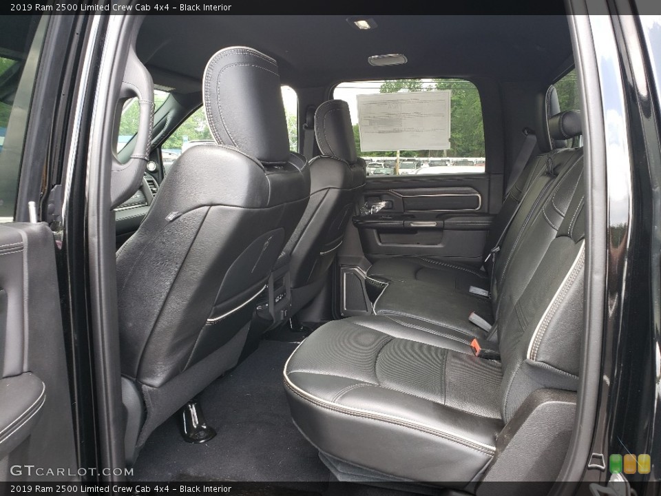 Black Interior Rear Seat for the 2019 Ram 2500 Limited Crew Cab 4x4 #133735640