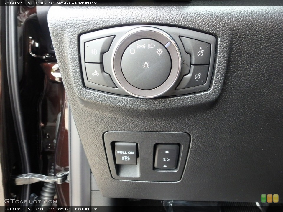 Black Interior Controls for the 2019 Ford F150 Lariat SuperCrew 4x4 #133744837