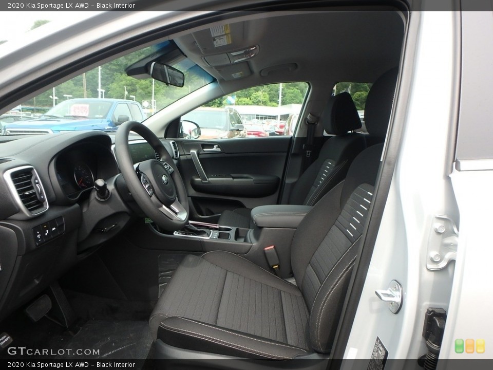 Black Interior Photo for the 2020 Kia Sportage LX AWD #133746832