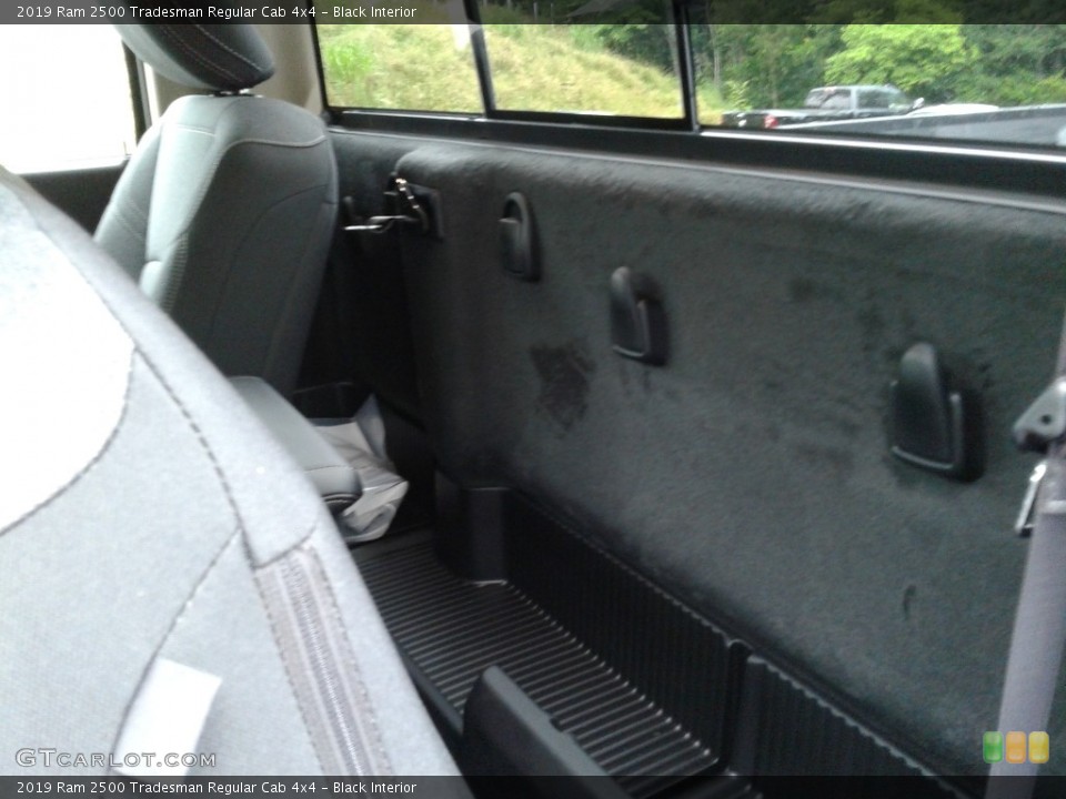 Black Interior Rear Seat for the 2019 Ram 2500 Tradesman Regular Cab 4x4 #133751746