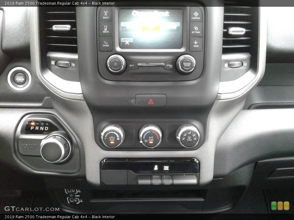 Black Interior Controls for the 2019 Ram 2500 Tradesman Regular Cab 4x4 #133751959