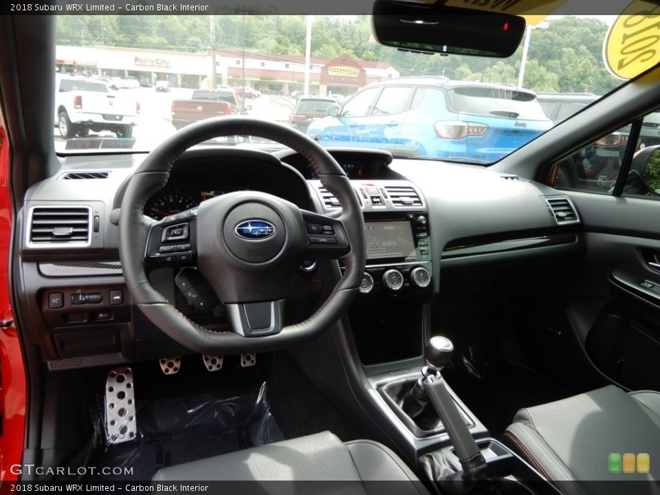 Carbon Black Interior Photo for the 2018 Subaru WRX Limited #133753120