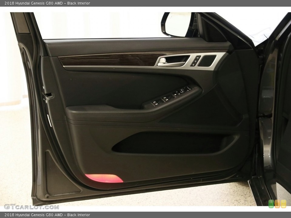 Black Interior Door Panel for the 2018 Hyundai Genesis G80 AWD #133753513