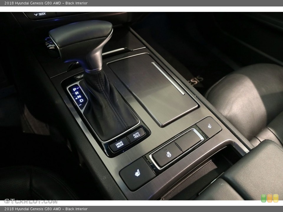 Black Interior Transmission for the 2018 Hyundai Genesis G80 AWD #133753648
