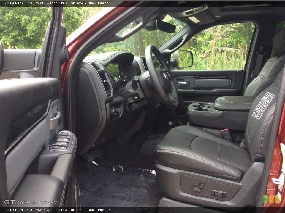 Black Interior Photo for the 2019 Ram 2500 Power Wagon Crew Cab 4x4 #133771326
