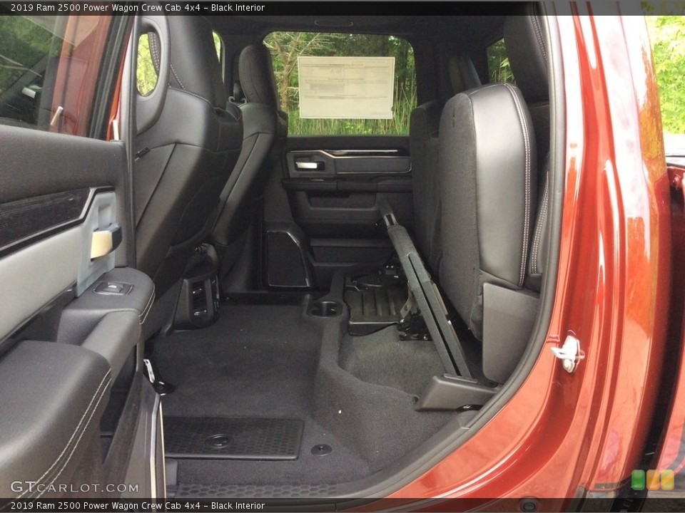 Black Interior Rear Seat for the 2019 Ram 2500 Power Wagon Crew Cab 4x4 #133771578