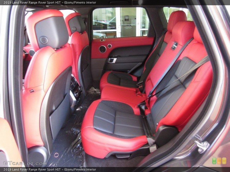 Ebony/Pimento Interior Rear Seat for the 2019 Land Rover Range Rover Sport HST #133772493