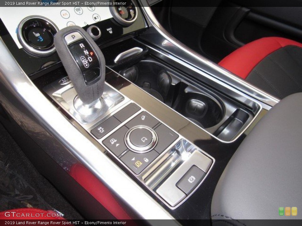 Ebony/Pimento Interior Transmission for the 2019 Land Rover Range Rover Sport HST #133772985