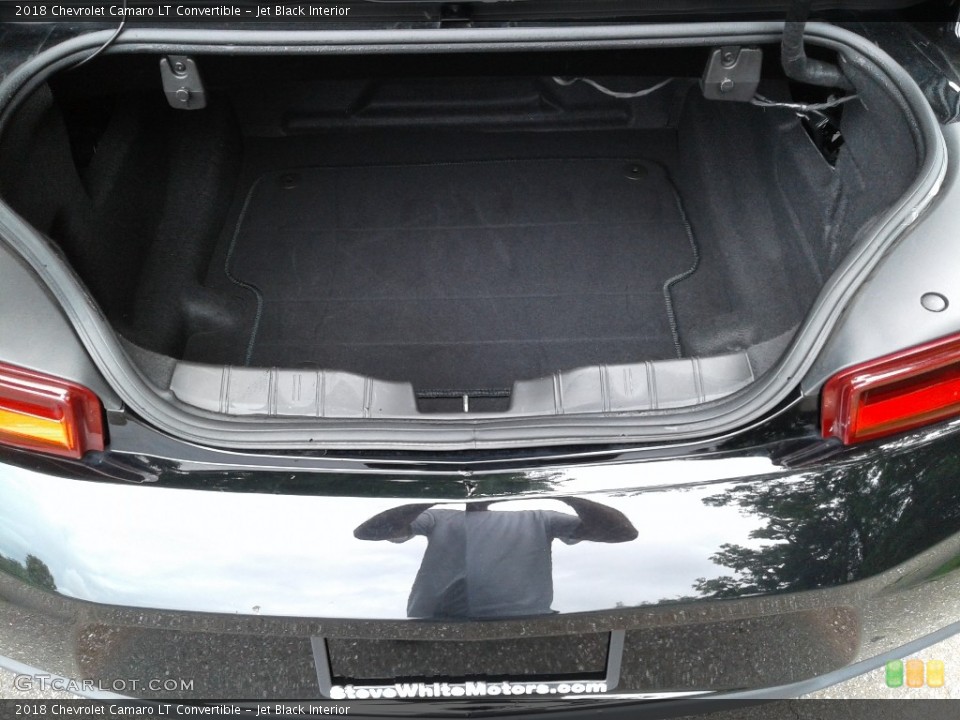 Jet Black Interior Trunk for the 2018 Chevrolet Camaro LT Convertible #133773024