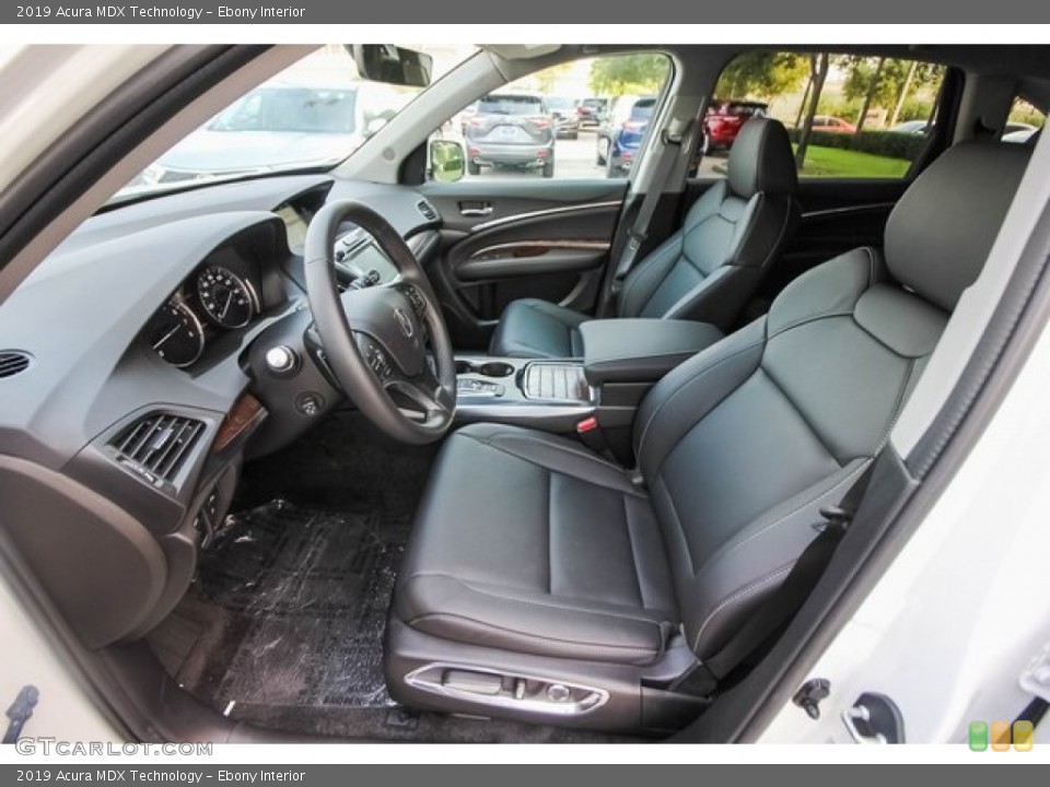 Ebony Interior Photo for the 2019 Acura MDX Technology #133773291