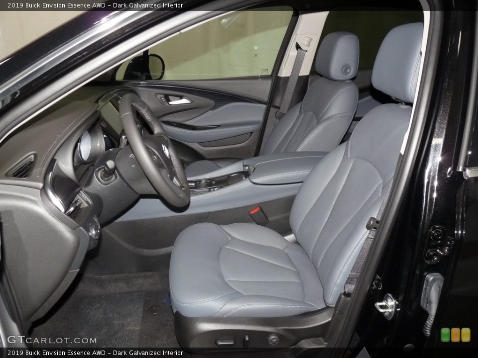 Dark Galvanized Interior Photo for the 2019 Buick Envision Essence AWD #133773309