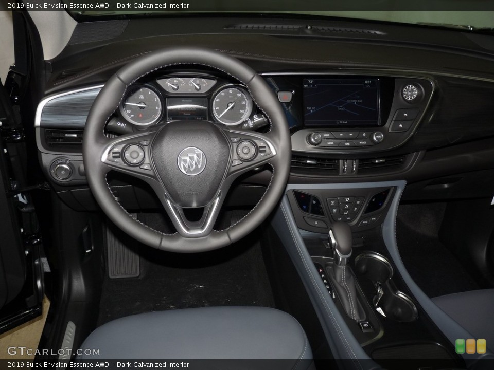 Dark Galvanized Interior Dashboard for the 2019 Buick Envision Essence AWD #133773355