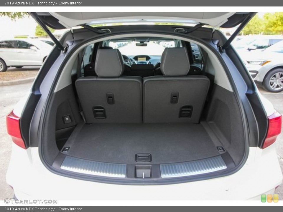 Ebony Interior Trunk for the 2019 Acura MDX Technology #133773369