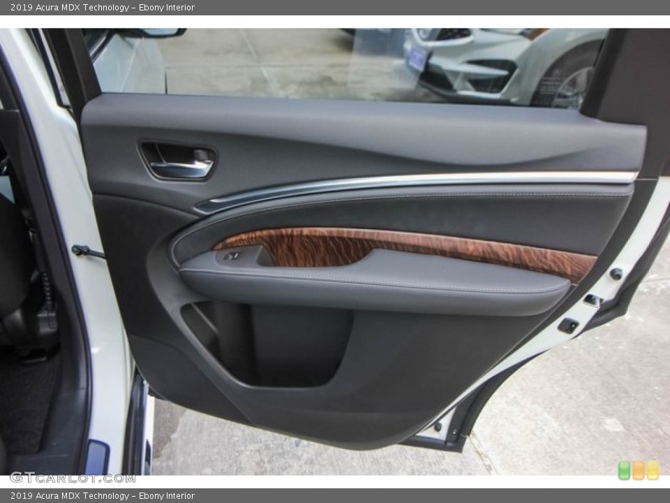 Ebony Interior Door Panel for the 2019 Acura MDX Technology #133773405