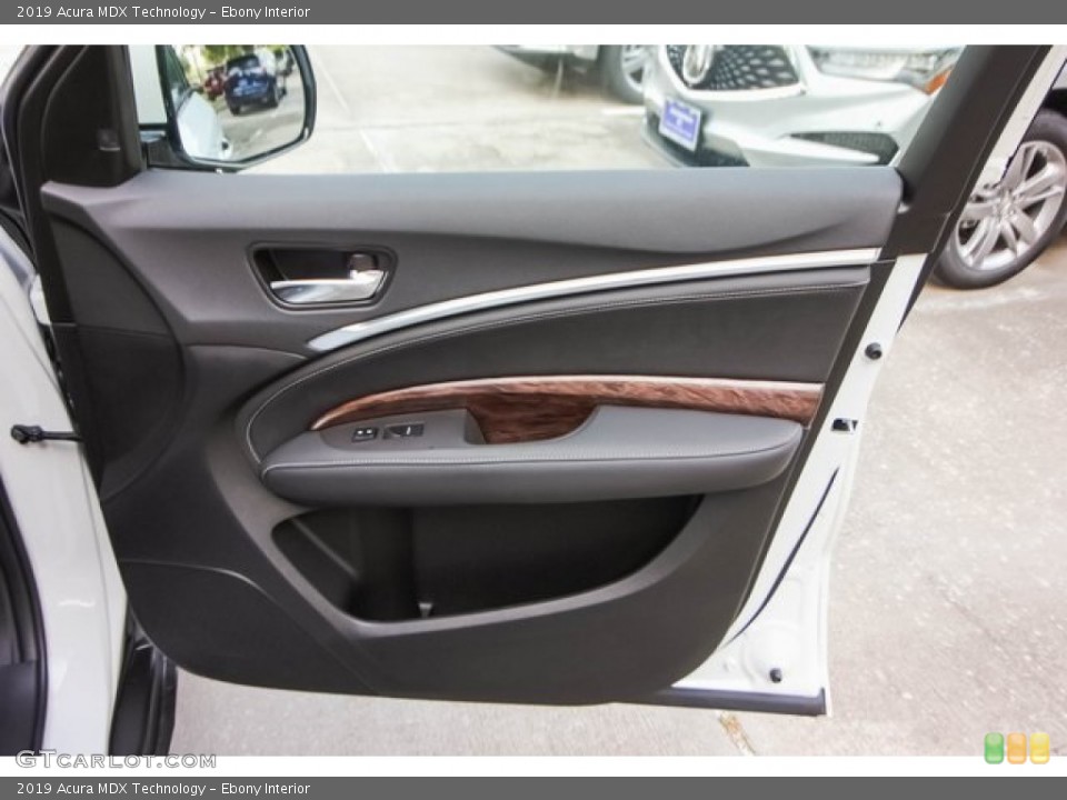 Ebony Interior Door Panel for the 2019 Acura MDX Technology #133773441