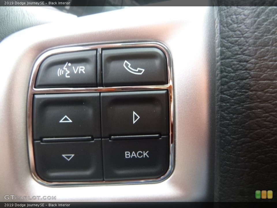 Black Interior Steering Wheel for the 2019 Dodge Journey SE #133773765
