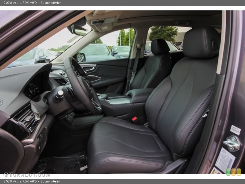 Ebony Interior Front Seat for the 2020 Acura RDX AWD #133775484