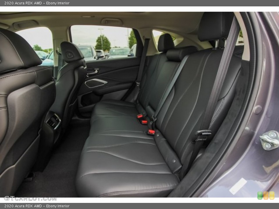 Ebony Interior Rear Seat for the 2020 Acura RDX AWD #133775523