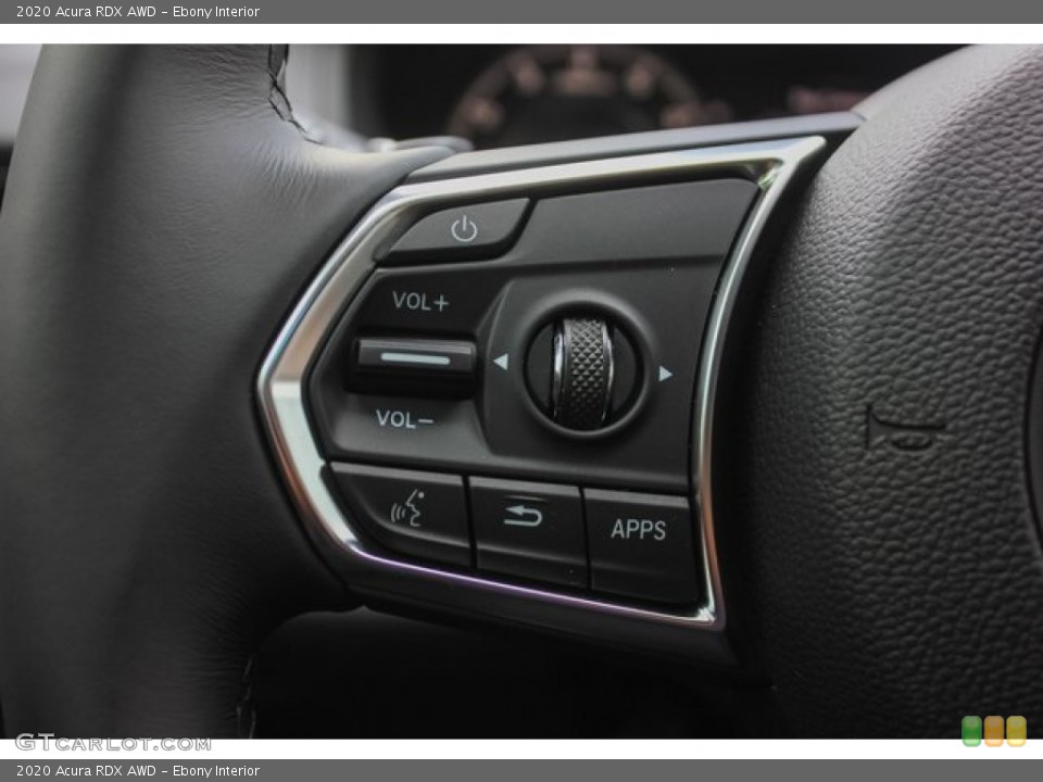 Ebony Interior Steering Wheel for the 2020 Acura RDX AWD #133775841
