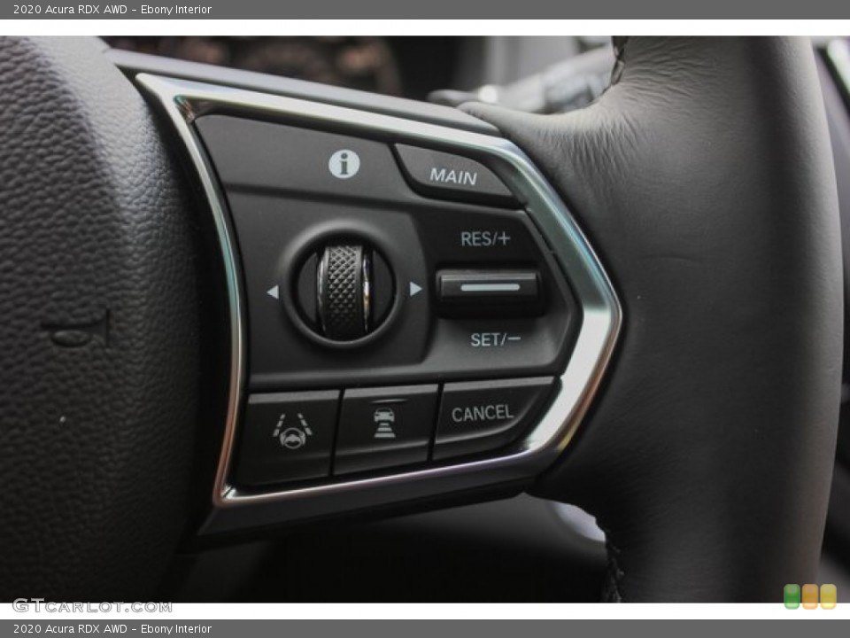 Ebony Interior Steering Wheel for the 2020 Acura RDX AWD #133775853