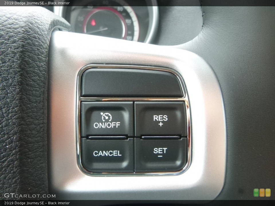 Black Interior Steering Wheel for the 2019 Dodge Journey SE #133776894