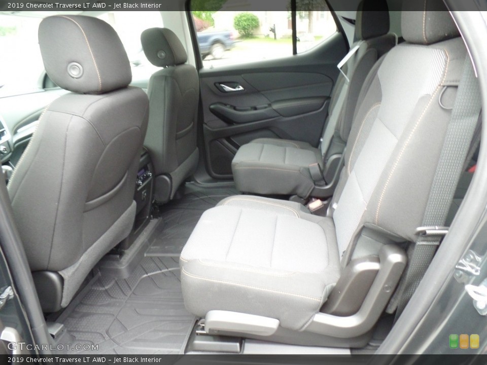 Jet Black Interior Rear Seat for the 2019 Chevrolet Traverse LT AWD #133779363