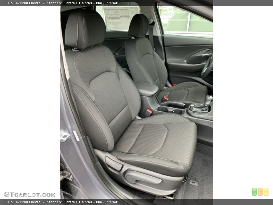Black Interior Front Seat for the 2019 Hyundai Elantra GT  #133781508