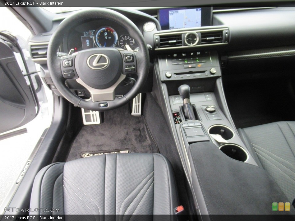 Black Interior Photo for the 2017 Lexus RC F #133818704