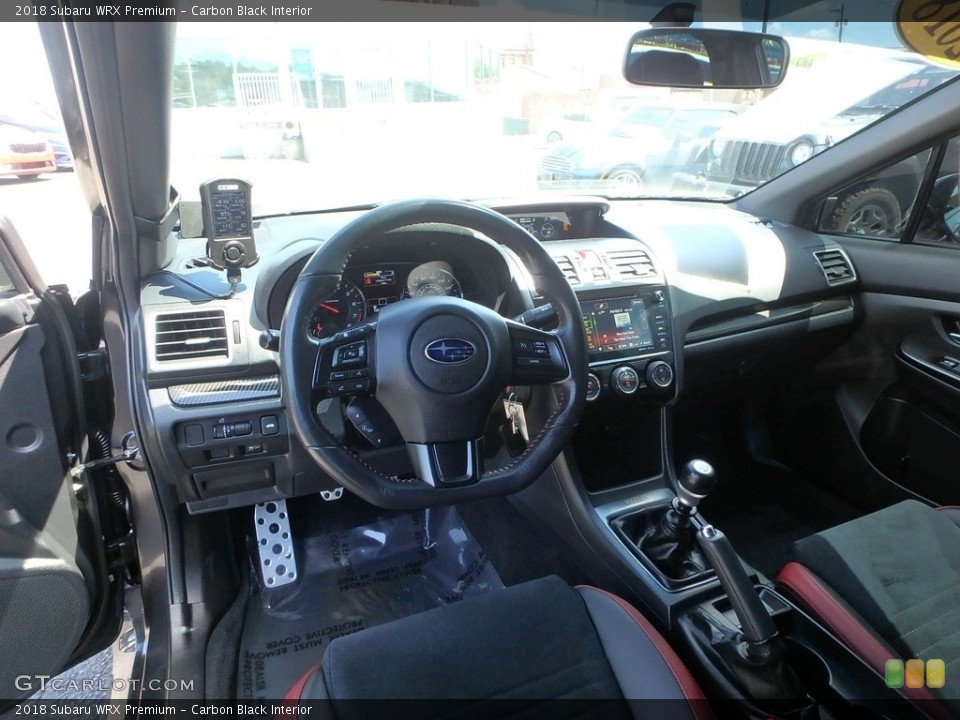 Carbon Black Interior Photo for the 2018 Subaru WRX Premium #133844086