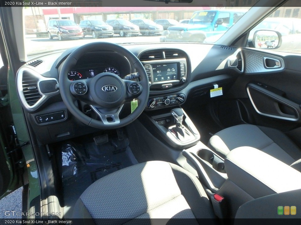 Black Interior Front Seat for the 2020 Kia Soul X-Line #133854158