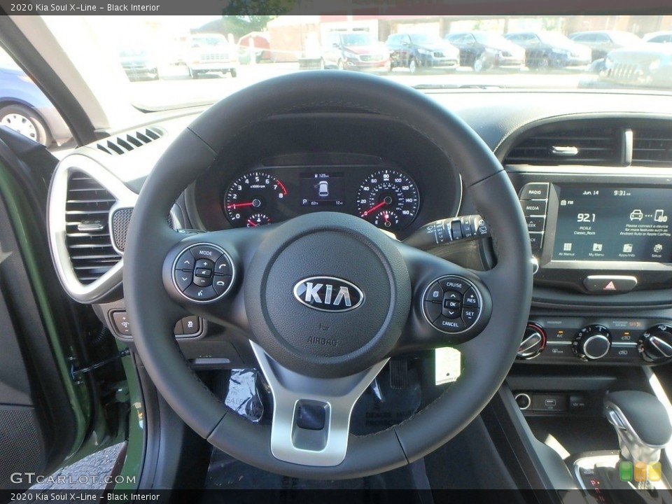 Black Interior Steering Wheel for the 2020 Kia Soul X-Line #133854274