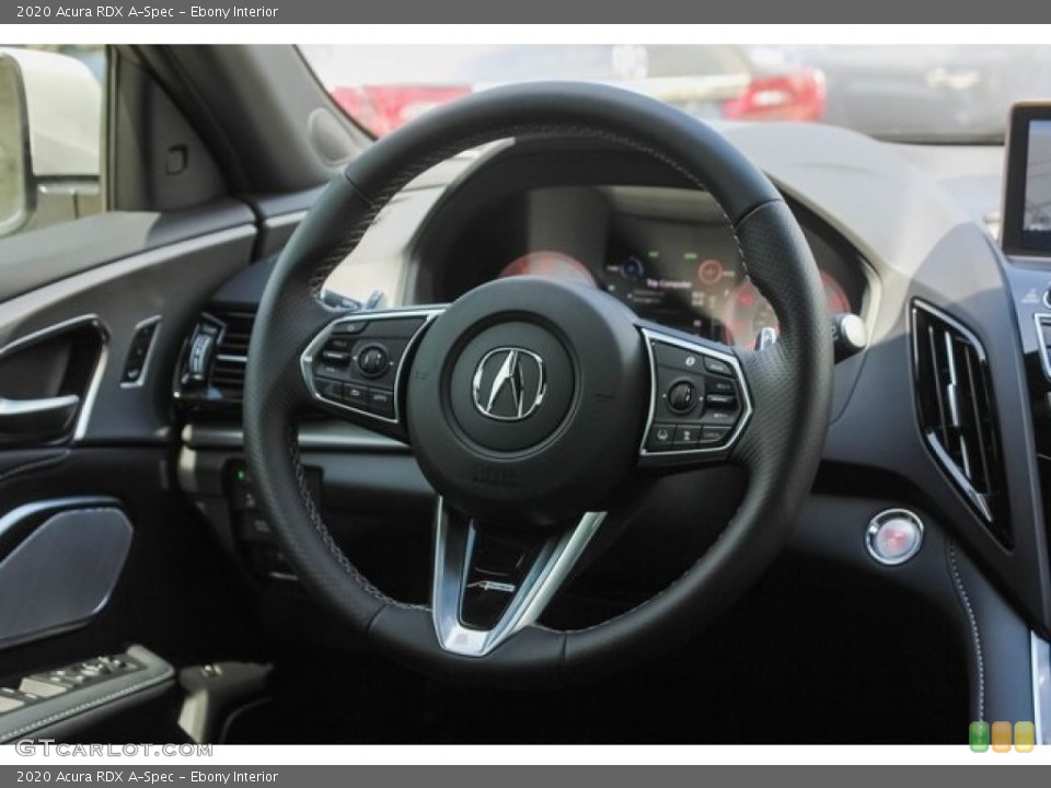 Ebony Interior Steering Wheel for the 2020 Acura RDX A-Spec #133867858
