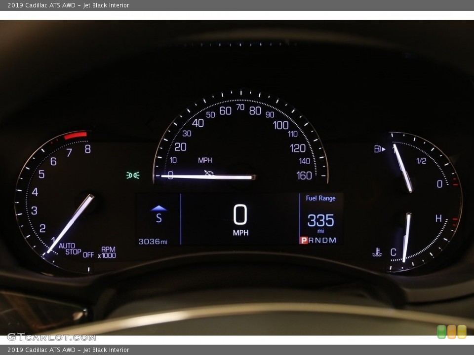 Jet Black Interior Gauges for the 2019 Cadillac ATS AWD #133882105