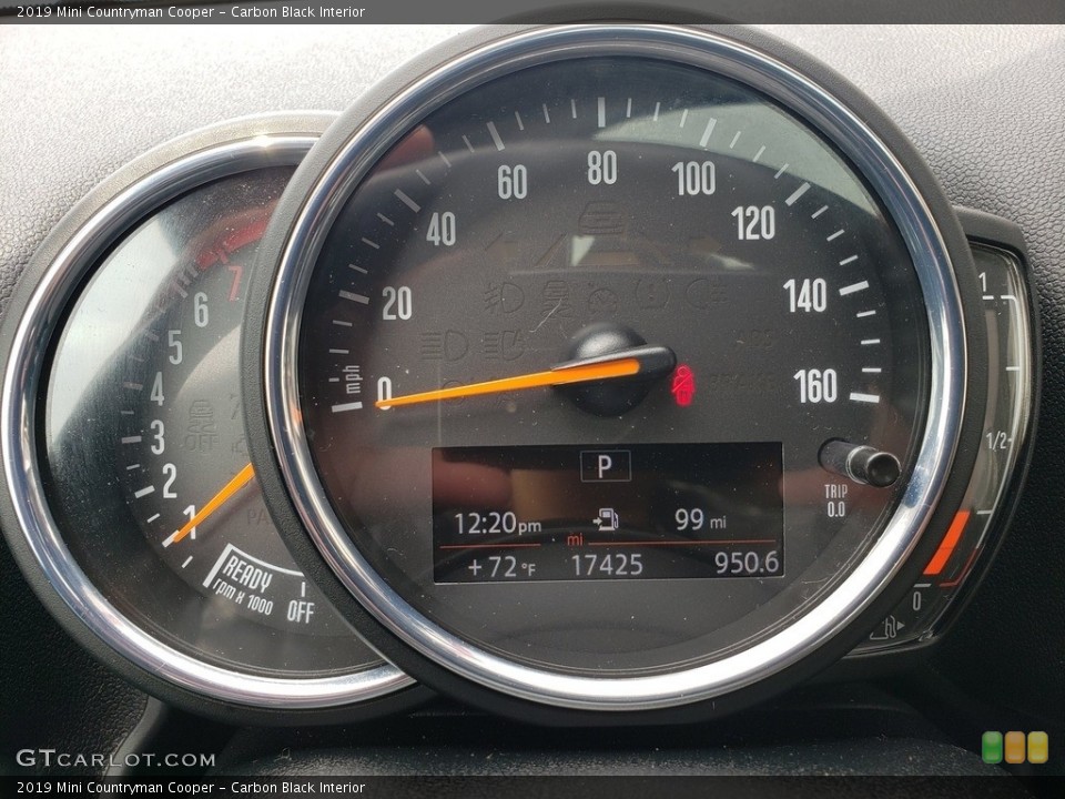 Carbon Black Interior Gauges for the 2019 Mini Countryman Cooper #133885399