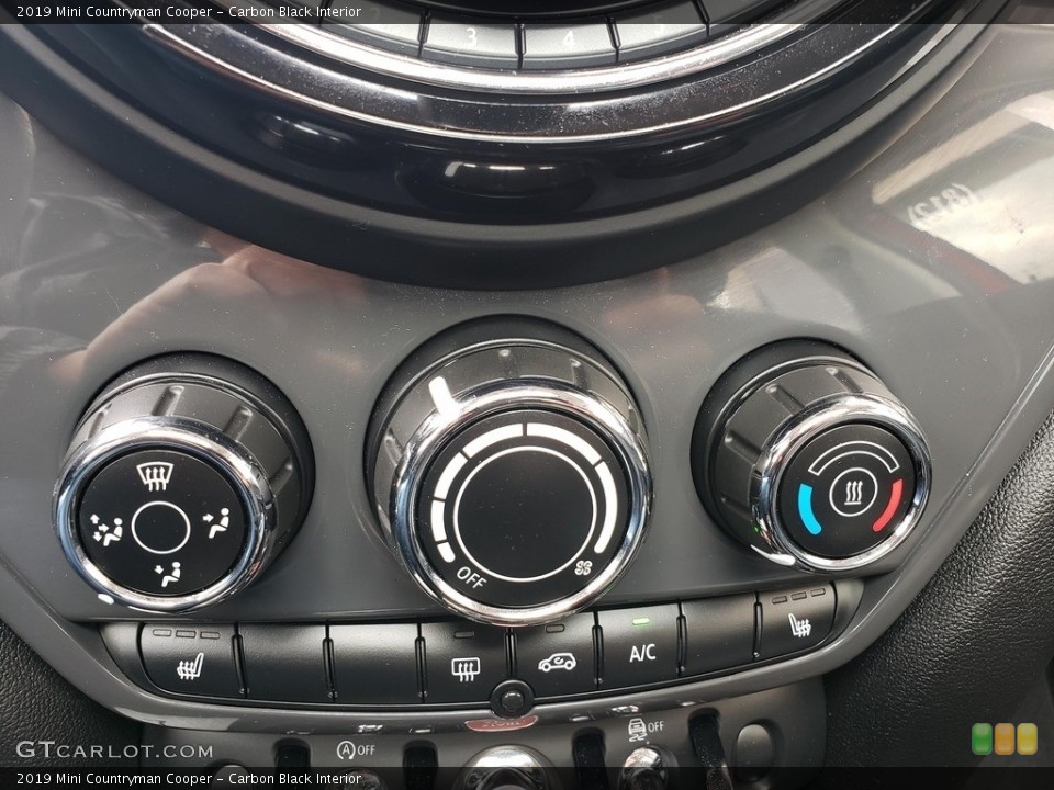 Carbon Black Interior Controls for the 2019 Mini Countryman Cooper #133885545