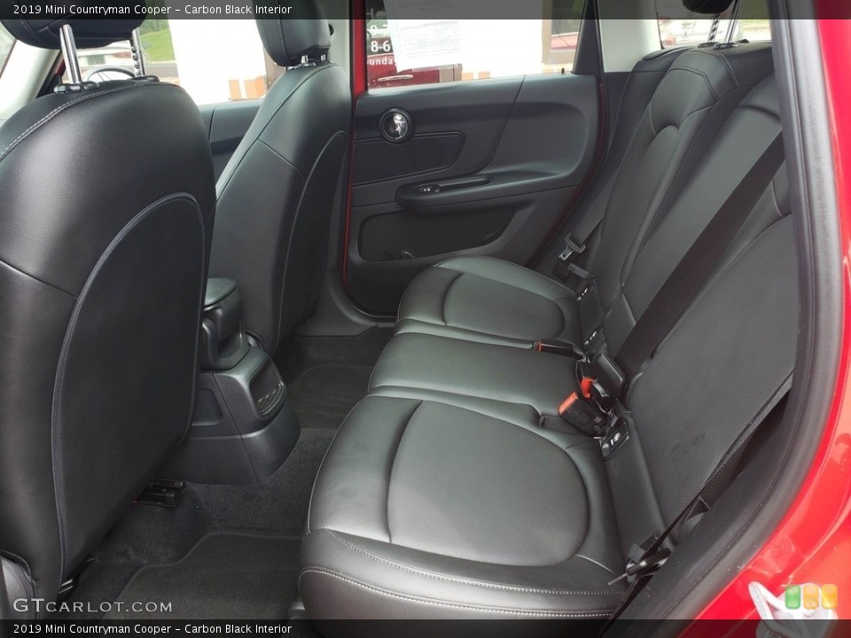 Carbon Black Interior Rear Seat for the 2019 Mini Countryman Cooper #133885809