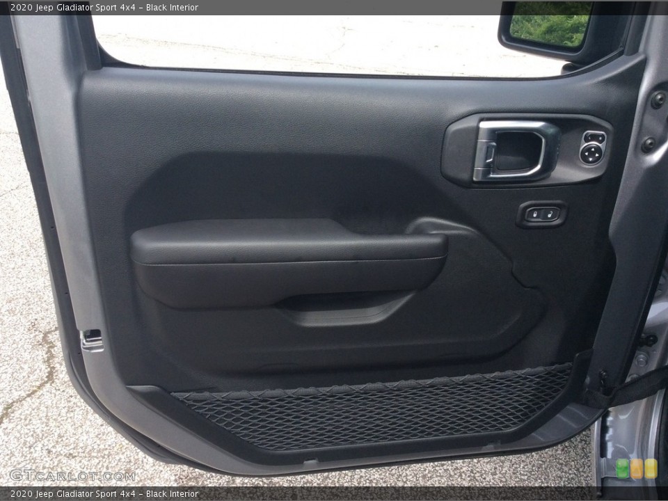 Black Interior Door Panel for the 2020 Jeep Gladiator Sport 4x4 #133889424