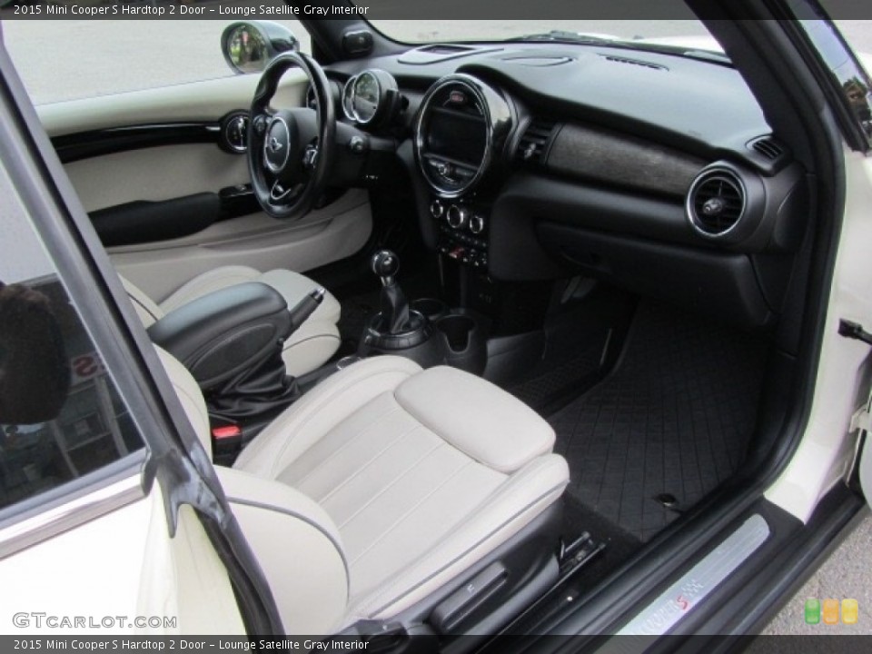 Lounge Satellite Gray Interior Front Seat for the 2015 Mini Cooper S Hardtop 2 Door #133903217