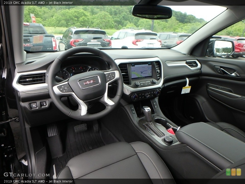 Jet Black Interior Photo for the 2019 GMC Acadia SLT AWD #133905221