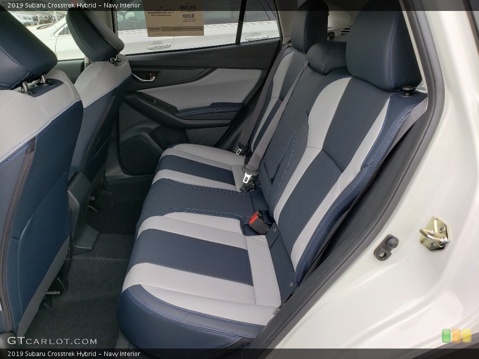 Navy Interior Rear Seat for the 2019 Subaru Crosstrek Hybrid #133907063