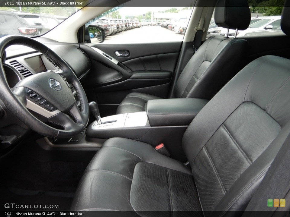 Black Interior Photo for the 2011 Nissan Murano SL AWD #133909901