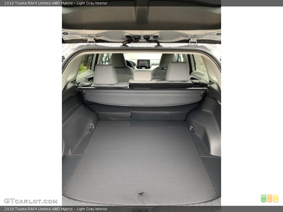 Light Gray Interior Trunk for the 2019 Toyota RAV4 Limited AWD Hybrid #133915256