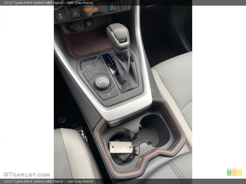Light Gray Interior Transmission for the 2019 Toyota RAV4 Limited AWD Hybrid #133915478