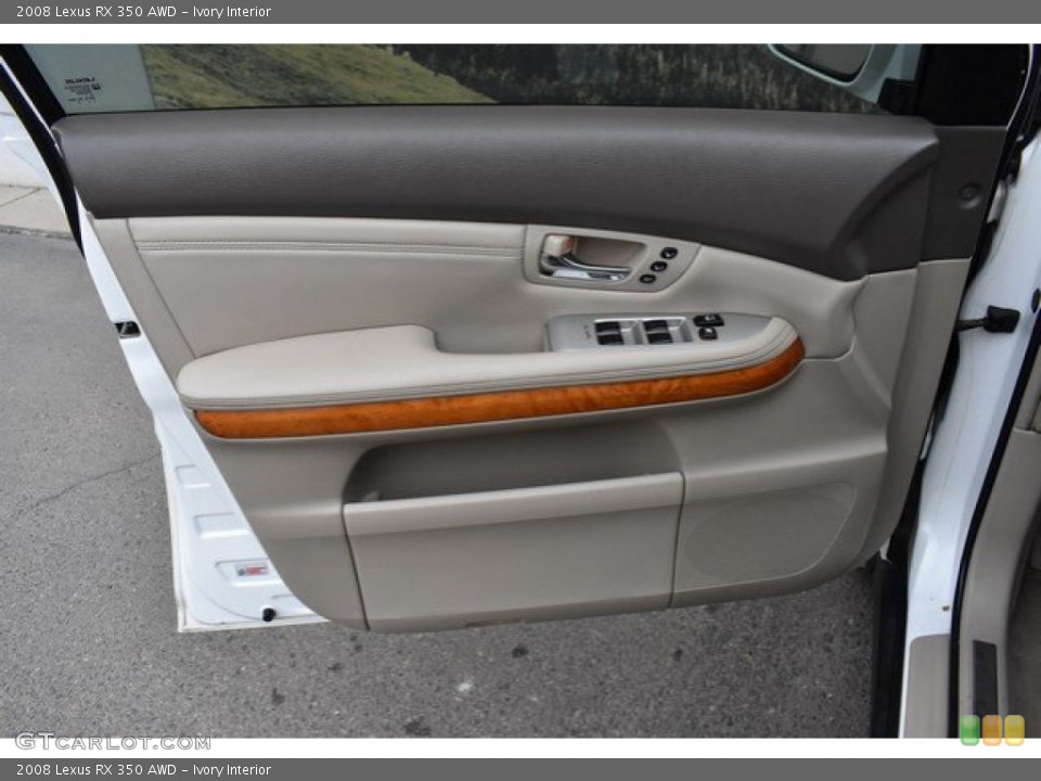 Ivory Interior Door Panel for the 2008 Lexus RX 350 AWD #133916129