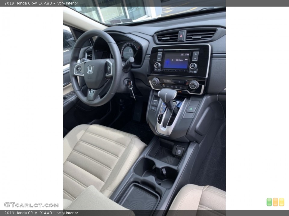 Ivory Interior Dashboard for the 2019 Honda CR-V LX AWD #133917344