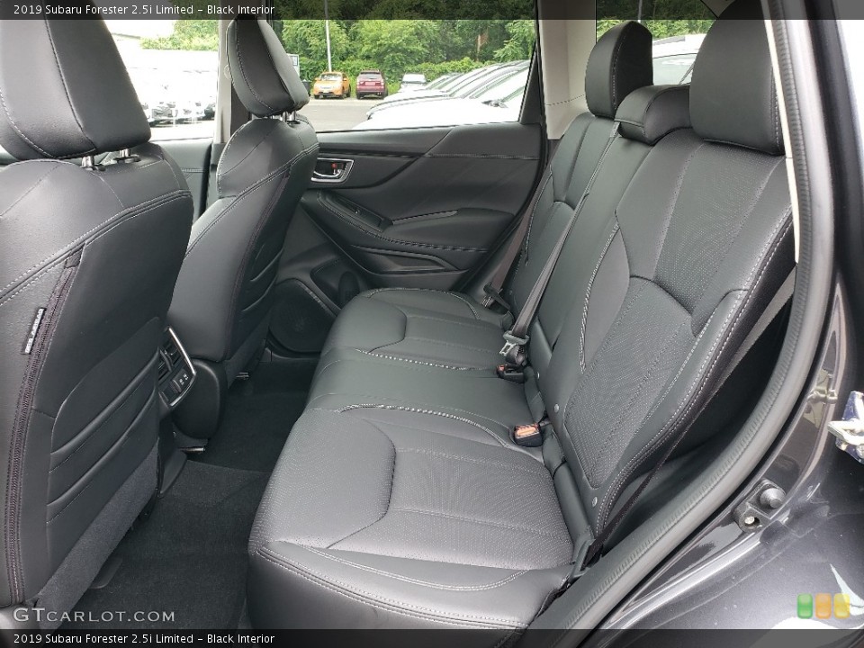 Black Interior Rear Seat for the 2019 Subaru Forester 2.5i Limited #133921593