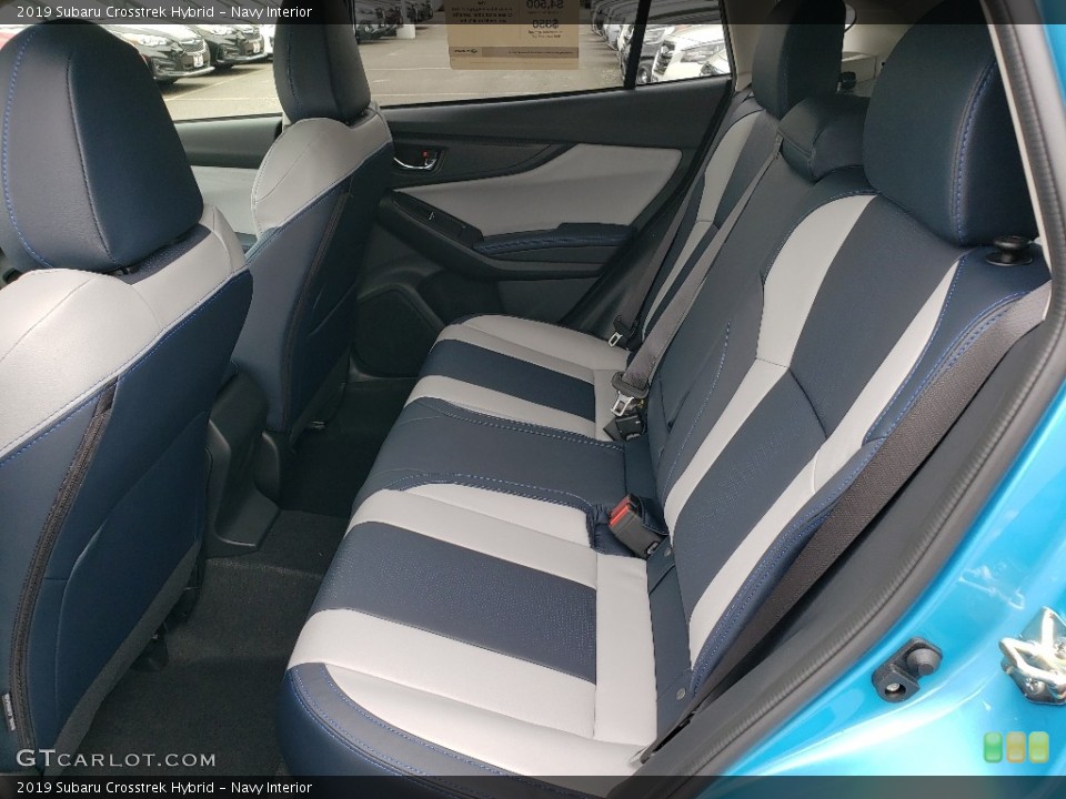 Navy Interior Rear Seat for the 2019 Subaru Crosstrek Hybrid #133922340