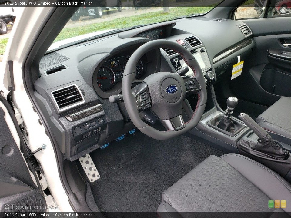 Carbon Black Interior Photo for the 2019 Subaru WRX Limited #133922742