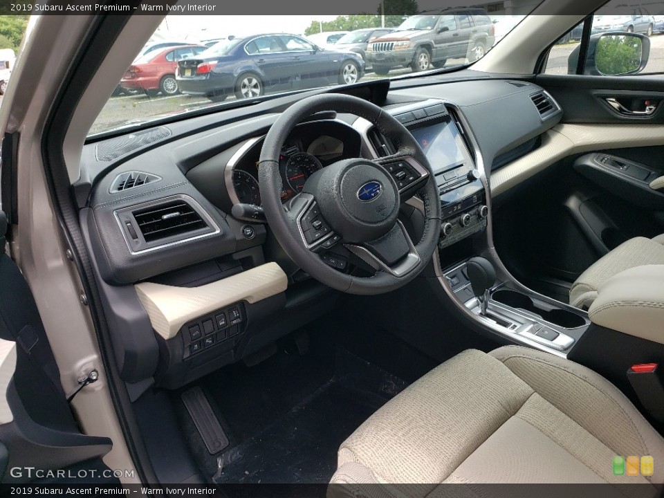 Warm Ivory Interior Photo for the 2019 Subaru Ascent Premium #133949806